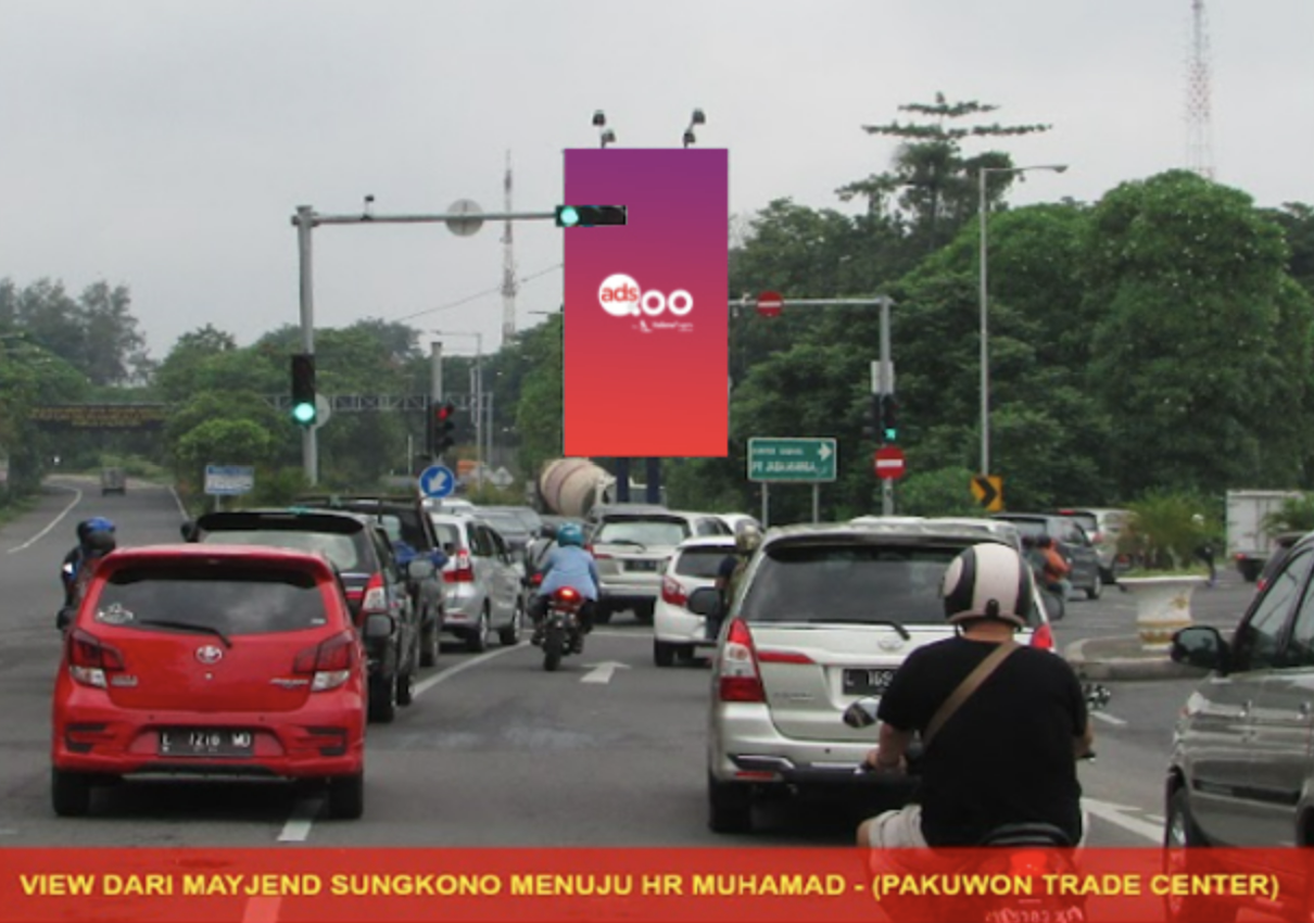 Akses Tol Satelit Mayjend Sungkono (Pulau Taman) -Pakuwon Mall, Surabaya