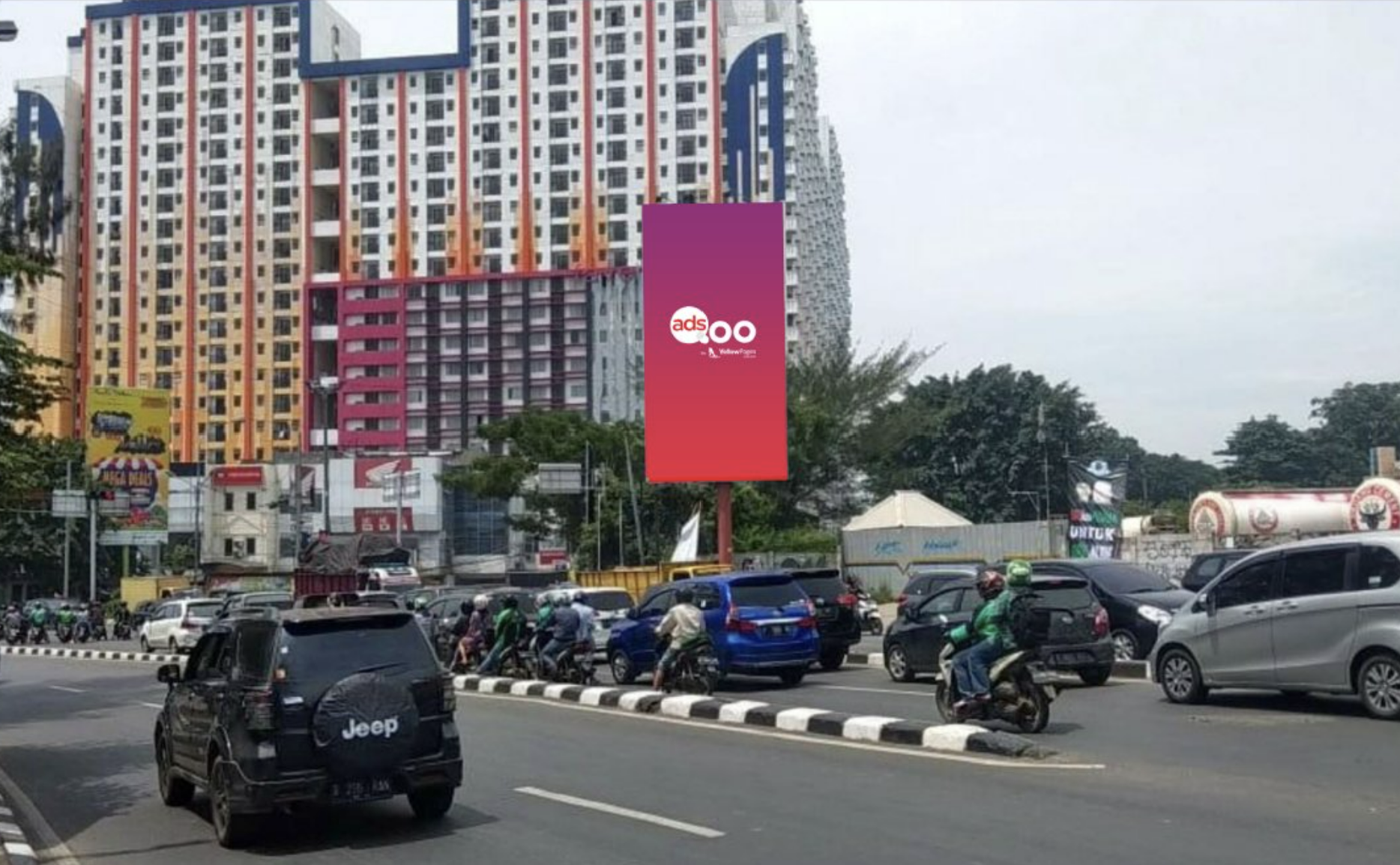Jl. A. Yani - Depan ex SPBU Petronas, Bekasi