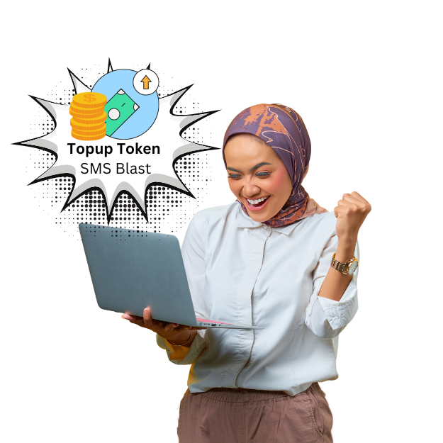 Topup SMS Blast 5000 SMS