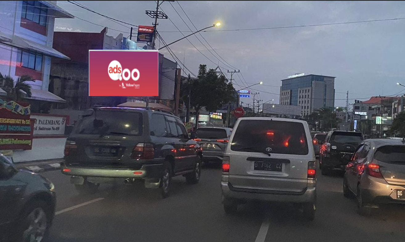 Jl. Sudirman, Palembang (4 Slot 15-28 Sep25)