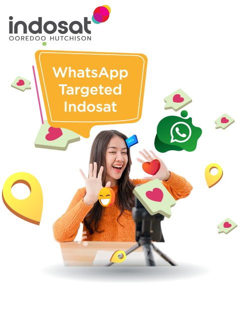 WhatsApp Targeted Indosat