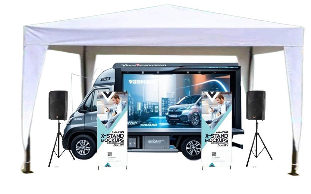 BoothMotion 3 Screen Bandung 1 Lokasi